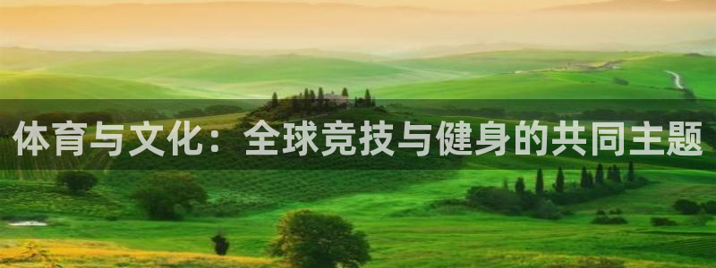 米兰体育网站：体育与文化：全球竞技与健身的共同主题